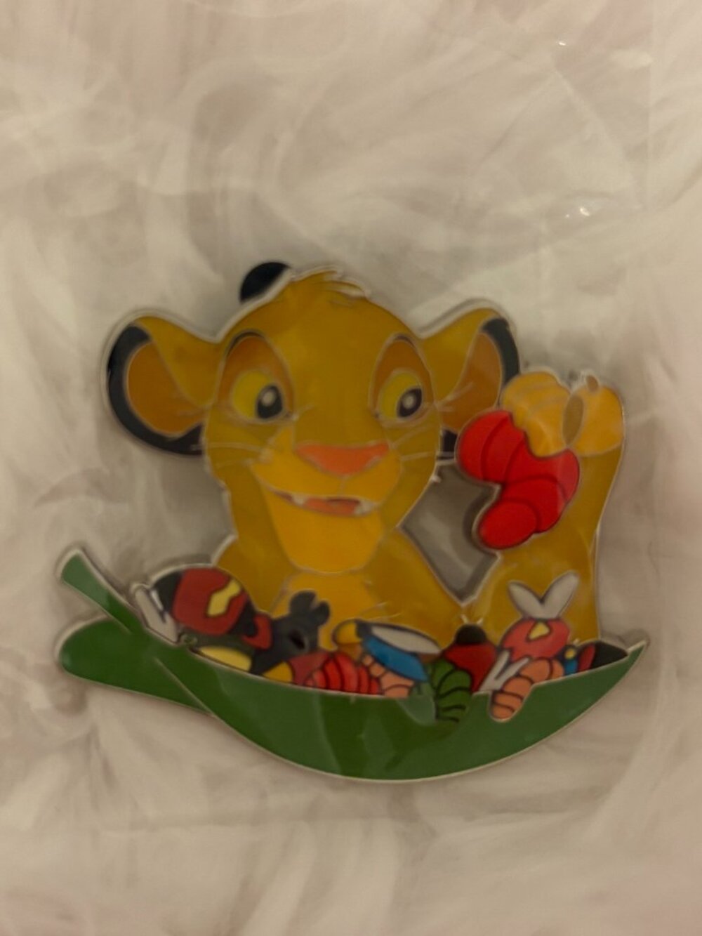 Disney Lion King Simba Bug Enamel Pin